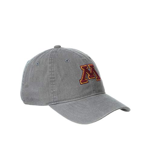 NCAA Minnesota Golden Gophers Mens Adjustable Scholarship Hat Charcoal