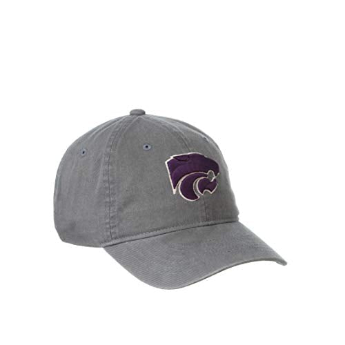 NCAA Kansas State Wildcats Mens Adjustable Scholarship Hat Charcoal