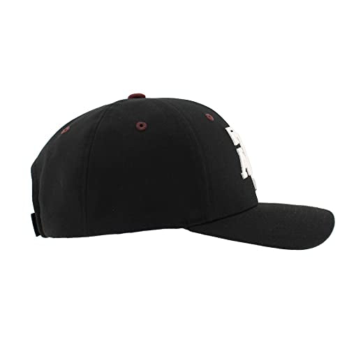 Zephyr Standard NCAA Officially Licensed Snapback Hat Competitor Black