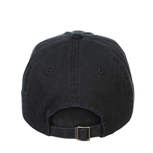 Nebraska Cornhuskers Black Zephyr Men's Cotton Scholarship Adjustable Hat Black