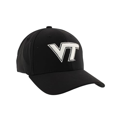 Zephyr Standard NCAA Officially Licensed Hat Fitted Hype Black