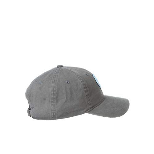 North Carolina Tar Heels Mens Charcoal Gray Adjustable Scholarship Hat