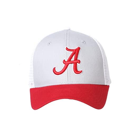 Alabama Crimson Tide Varsity Red Grey Big Trucker Baseball Adjustable Hat/Cap
