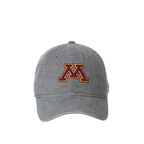 NCAA Minnesota Golden Gophers Mens Adjustable Scholarship Hat Charcoal