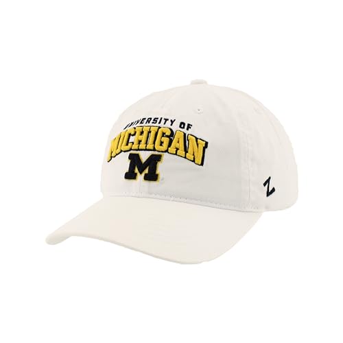 Zephyr Standard NCAA Officially Licensed Hat Scholarship Classic White