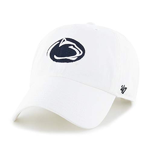 47 NCAA Penn State Nittany Lions Mens Clean Up Adjustable Hat Clean Up Adjustable Hat
