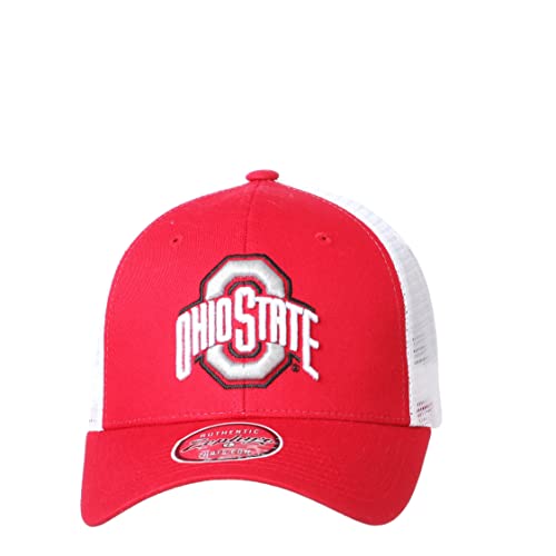 Zephyr Men's Ohio Sate Buckeyes Adjustable Snapback Hat Big Rig