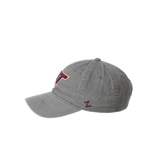 NCAA Virginia Tech Hokies Mens Adjustable Scholarship Hat Charcoal