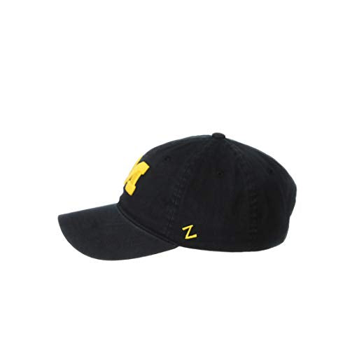 Zephyr Men's Adjustable Scholarship Hat Black