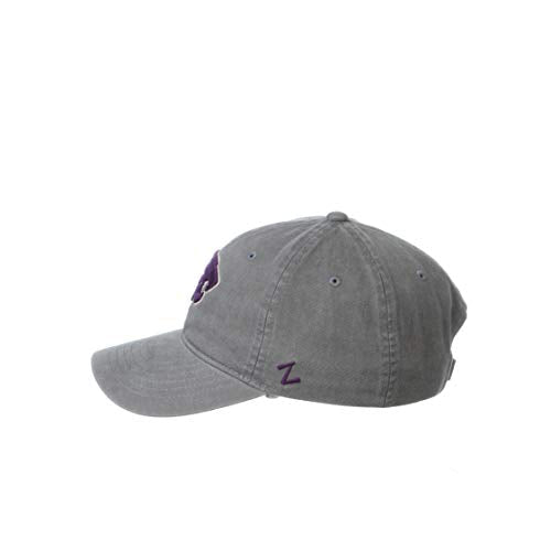 NCAA Kansas State Wildcats Mens Adjustable Scholarship Hat Charcoal