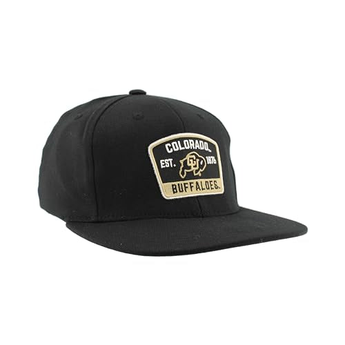 ZHATS Standard NCAA Officially Licensed Fitted Hat M15Z Switchback Black