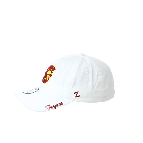 Zephyr Women's Standard Adjustable Scholarship Hat Icon White