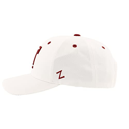 Zephyr Standard NCAA Officially Licensed Snapback Hat Competitor White