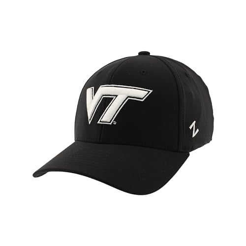 Zephyr Standard NCAA Officially Licensed Hat Fitted Hype Black