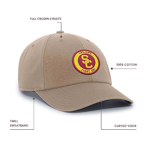 Pacific Headwear Standard USC Hybrid Cotton Dad Cap