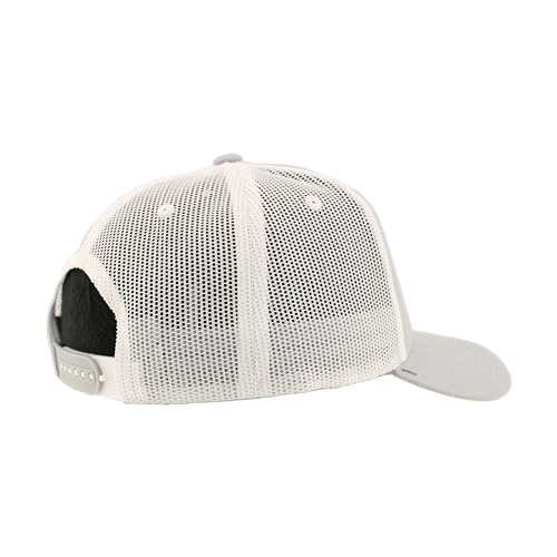 ZHATS Standard NCAA Officially Licensed Snapback Hat Big Rig Patch Gray White Switchback