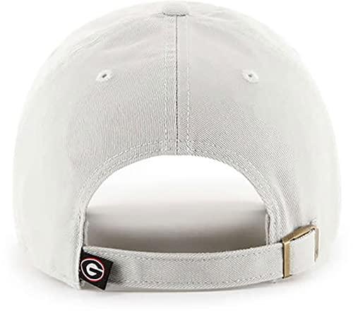 Georgia Bulldogs Clean Up Adjustable Strapback Gray Hat