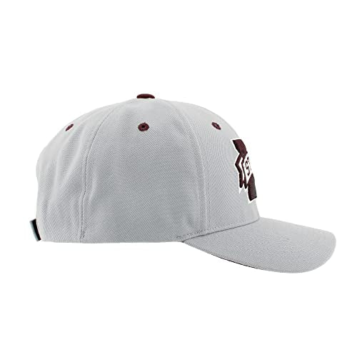Zephyr Standard NCAA Officially Licensed Snapback Hat Competitor Gray