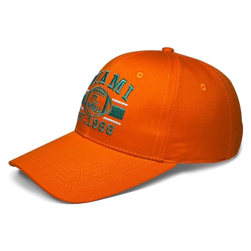 Kurcnis Miami Hat Baseball Cap for Men Women Adjustable