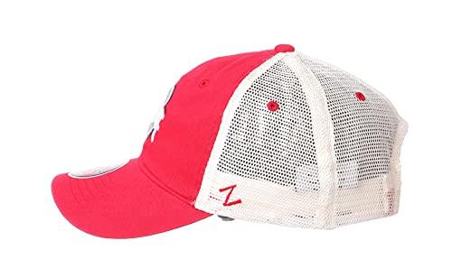 Ohio State Buckeyes Men's Red Mesh University Adjustable Hat