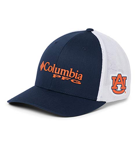 Columbia NCAA Auburn Tigers Men's PFG Mesh Ball Cap Large/X-Large
