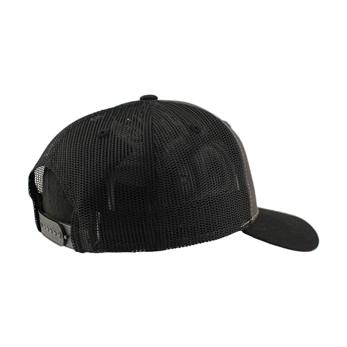 ZHATS Standard NCAA Officially Licensed Snapback Hat Big Rig Patch Charcoal Black Defer