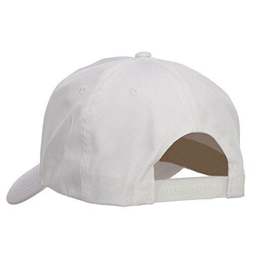 Duke Blue Devils White Duke Embroidered Adjustable Hat