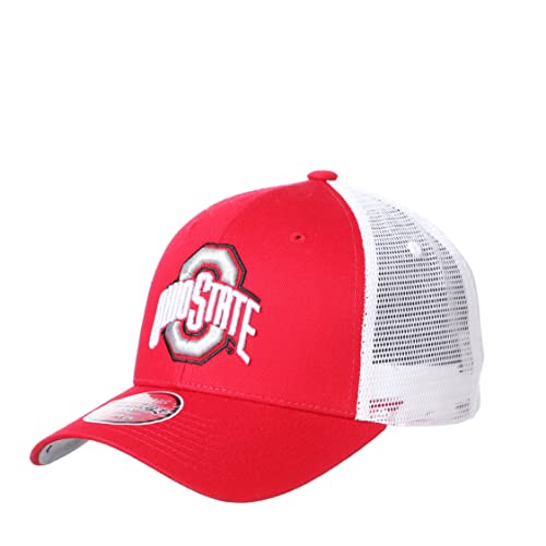 Zephyr Men's Ohio Sate Buckeyes Adjustable Snapback Hat Big Rig