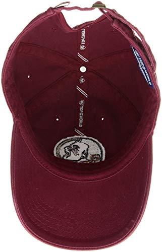 Florida State Seminoles Red Relaxed Fit Adjustable Hat