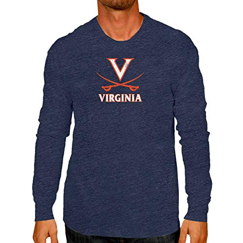 Campus Colors NCAA MVP Adult Long-Sleeve Shirt - Cotton & Polyester - Durable and Lightweight - Stylish Comfort for Game Days