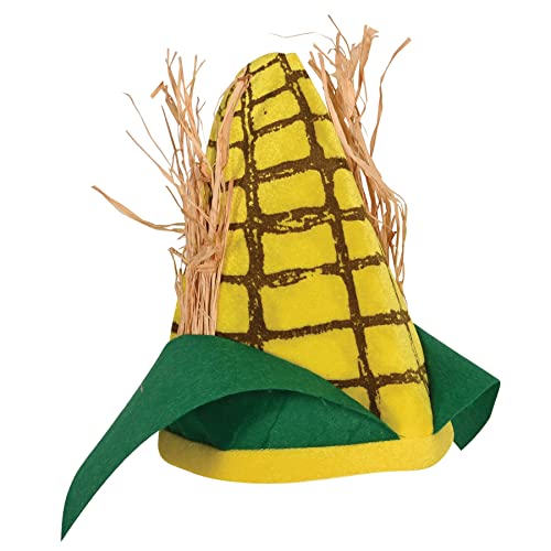 Beistle 60674 Plush Corn Cob Hat