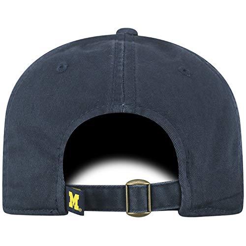 Michigan Wolverines Men's Relaxed Fit Unstructured Blue Adjustable Hat