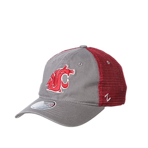Zephyr Men's Standard NCAA Officially Licensed Adjustable Hat Gray University