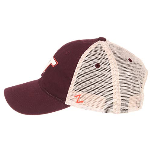 NCAA Zephyr Virginia Tech Hokies Mens University Relaxed Hat