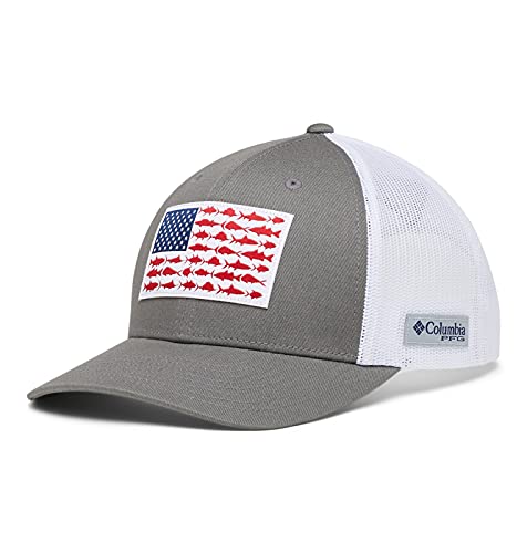 Columbia Men's PFG Fish Flag Snapback Ball Cap