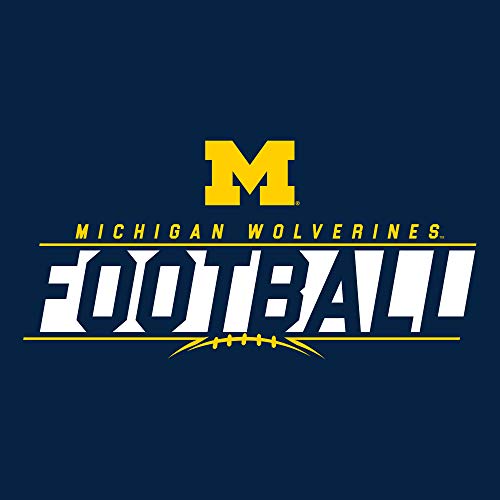 AH1259 - Michigan Wolverines Football Charge Hoodie - 3X-Large - Navy