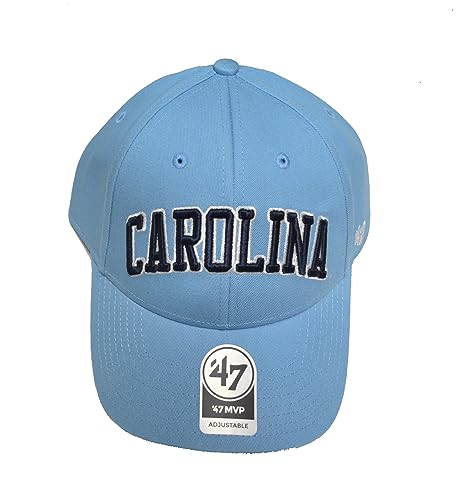 North Carolina Tarheels Columbia Blue Script MVP Adjustable Cap - NCAA
