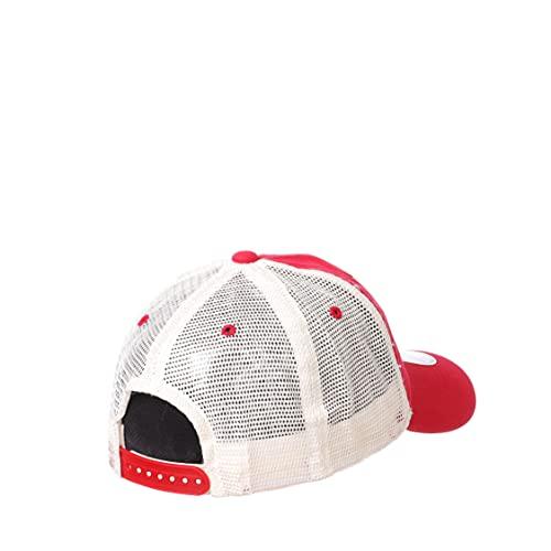 Ohio State Buckeyes Men's Red Mesh University Adjustable Hat