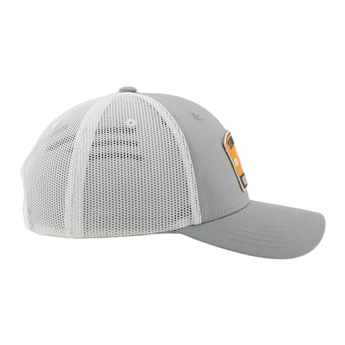 ZHATS Standard NCAA Officially Licensed Snapback Hat Big Rig Patch Gray White Switchback