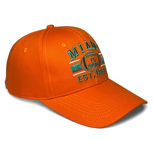 Kurcnis Miami Hat Baseball Cap for Men Women Adjustable