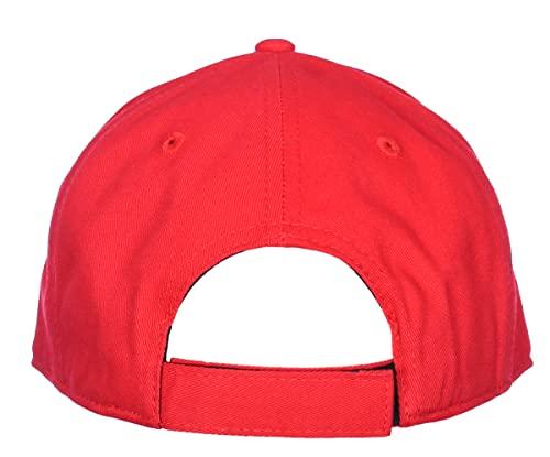 Ohio State Buckeyes Red Men's MVP Adjustable Baseball Hat
