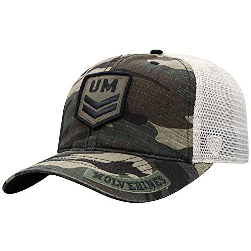 Michigan Wolverines Men's Standard OHT Shield UM Woodland Mesh Adjustable Hat