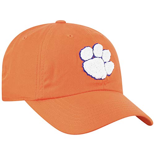 Top of the World Clemson Tigers Men's Adjustable Cotton Stretch College Staple Team Color Icon Hat