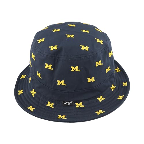 Zephyr Standard NCAA Officially Licensed Bucket Hat Gilligan Scatter