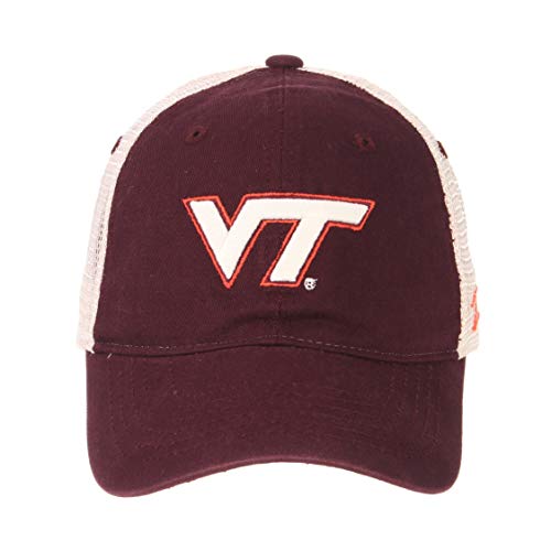 NCAA Zephyr Virginia Tech Hokies Mens University Relaxed Hat