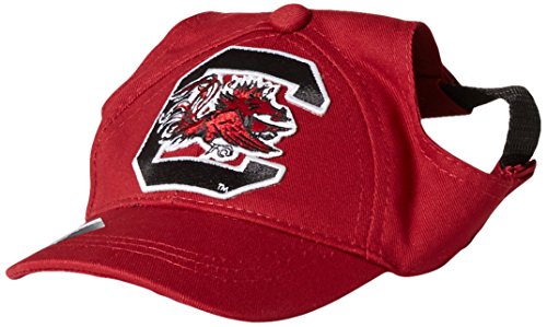 Littlearth Unisex-Adult NCAA South Carolina Fighting Gamecocks Pet Baseball Hat