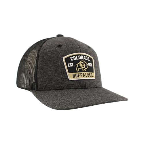 ZHATS Standard NCAA Officially Licensed Trucker Hat Carson Patch Switchback Black