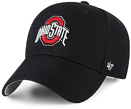 Ohio State Buckeyes MVP Black Adjustable Hat