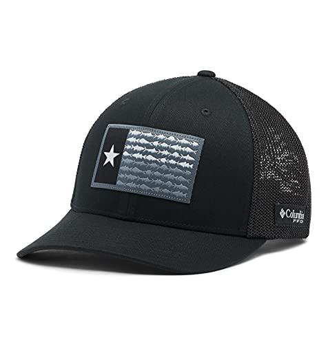 Columbia PFG Flag Mesh Ball Cap-High Crown