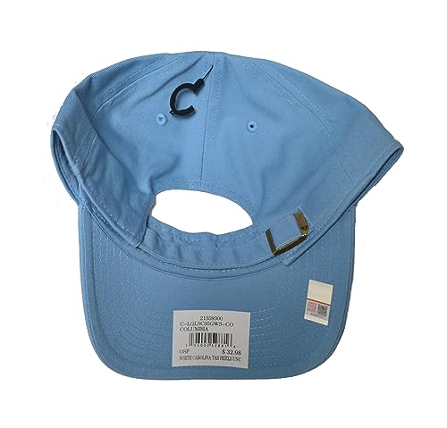North Carolina Tarheels Columbia Blue Script MVP Adjustable Cap - NCAA
